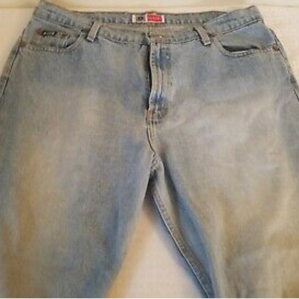 Arizona Jean Co Vintage Light Wash Jeans Size 15